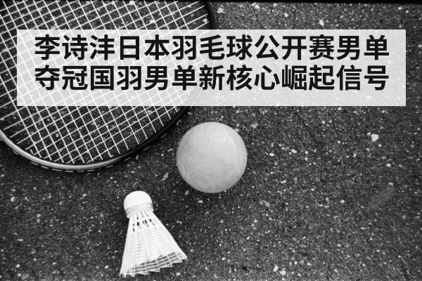 Li Shifeng badminton